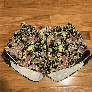 Women's Floral Lululemon Shorts